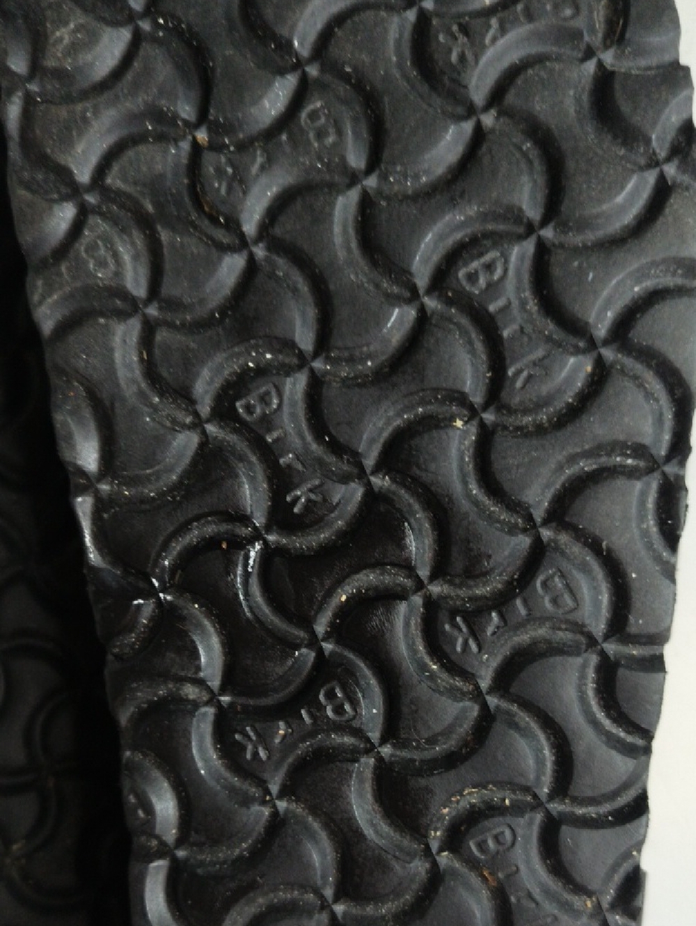 Birkenstock Rio Black Ladies 9, Men7 Unisex Sandals - Picture 9 of 10